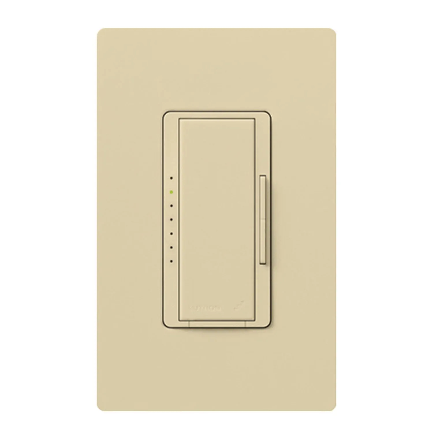 RadioRA 2 Maestro Smart Dimmer Switch, 150W LED/450W MLV, Single-Pole or Multi-Location, Ivory