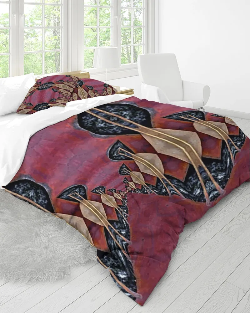 Retro 5 Queen Duvet Cover Set