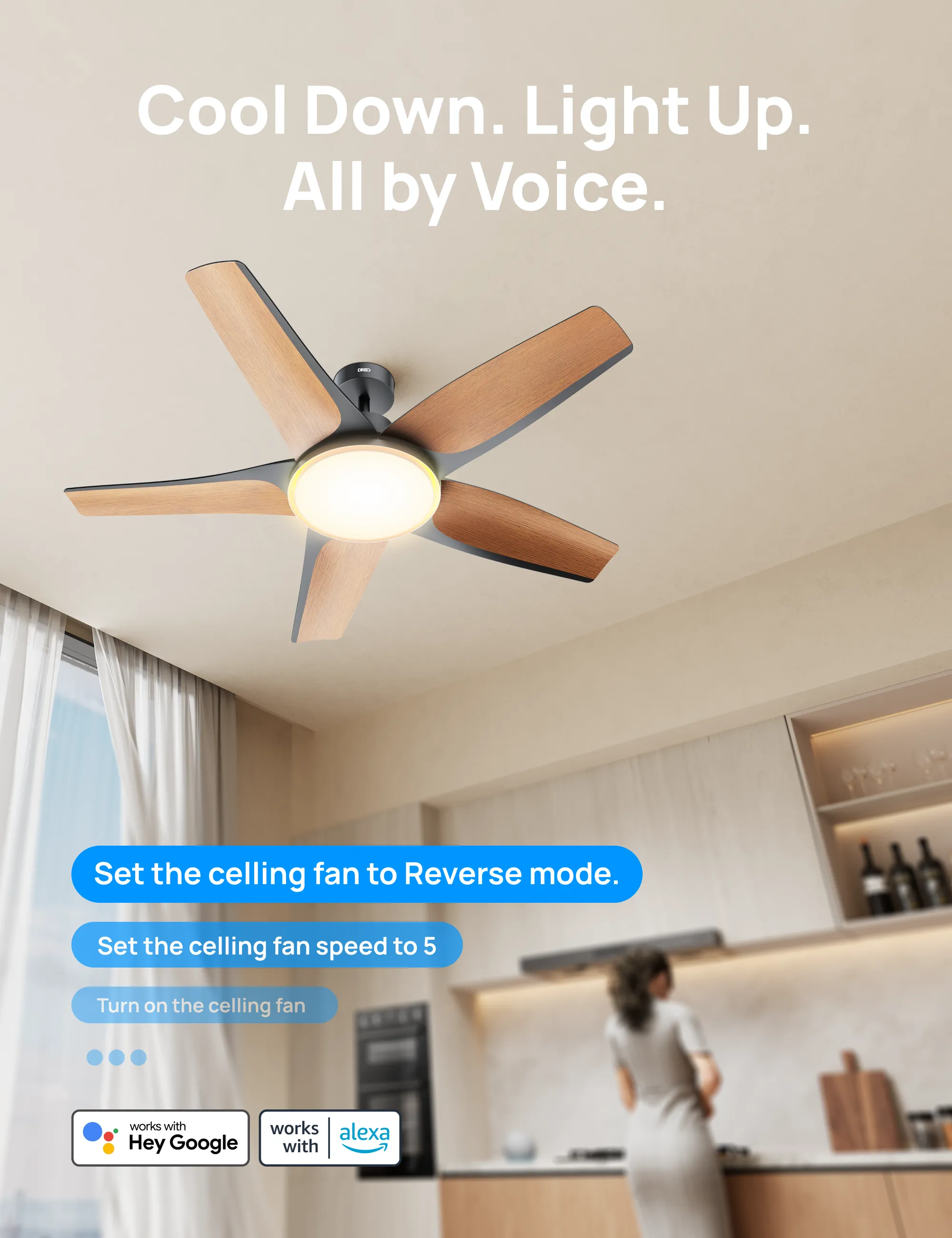 Smart Ceiling Fan CLF712S