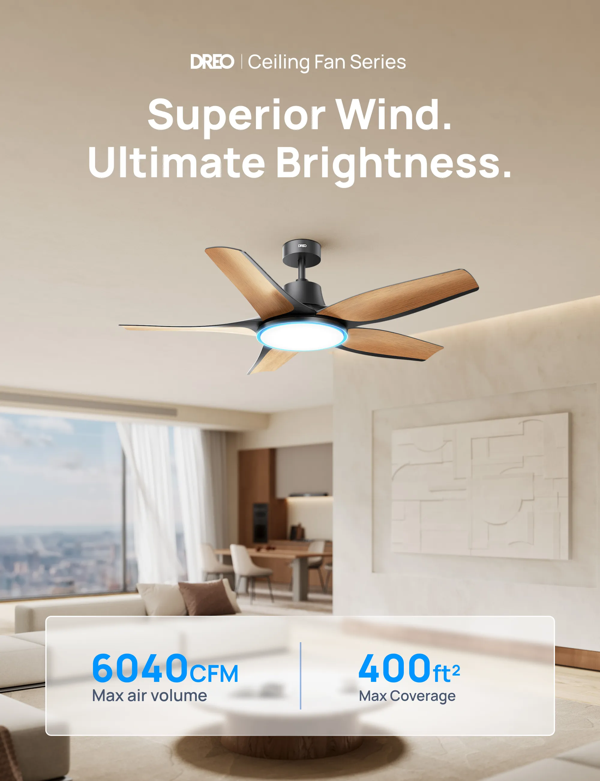 Smart Ceiling Fan CLF712S