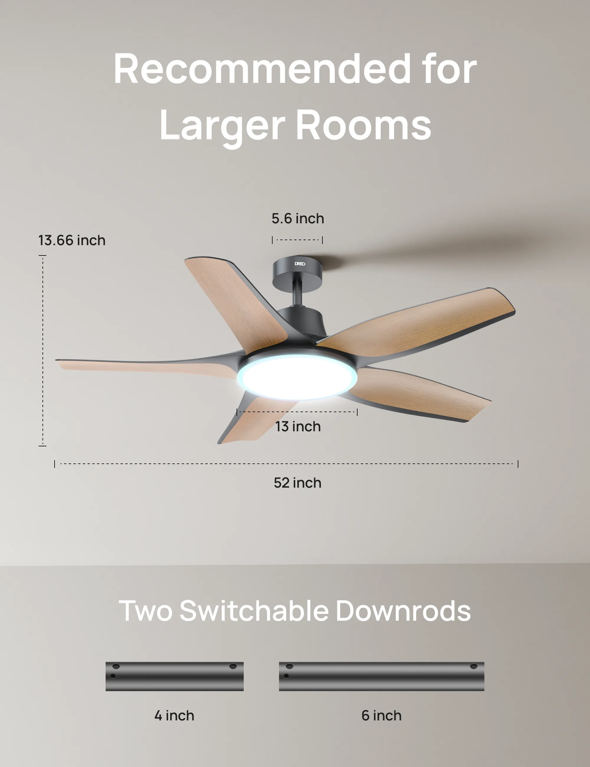 Smart Ceiling Fan CLF712S