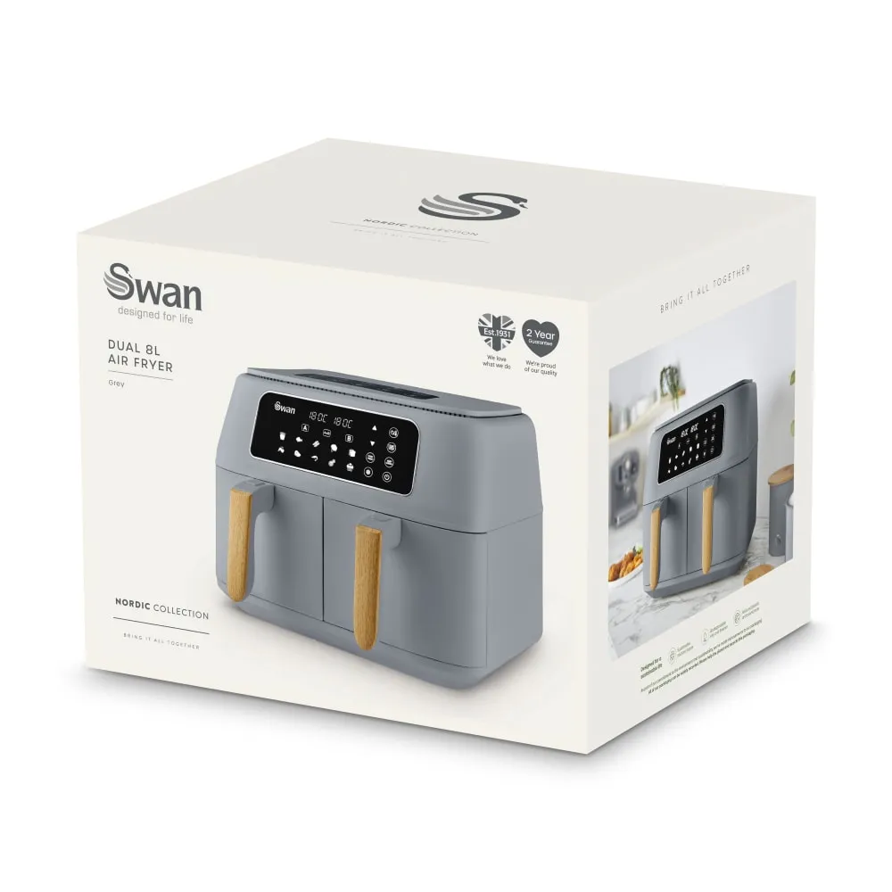 Swan Nordic Duo 13-in-1 Air Fryer