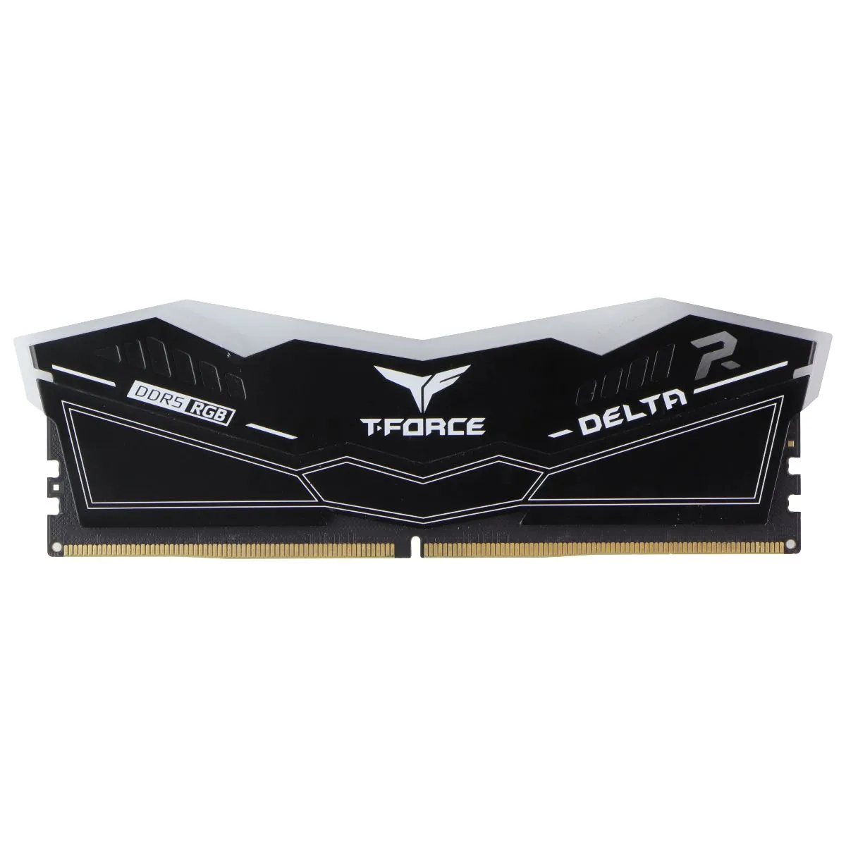 TeamGroup T-Force Delta RGB (16GB) DDR5-6000 RAM 1Rx8 FF3D516G6000HC38ABK - 1-PK