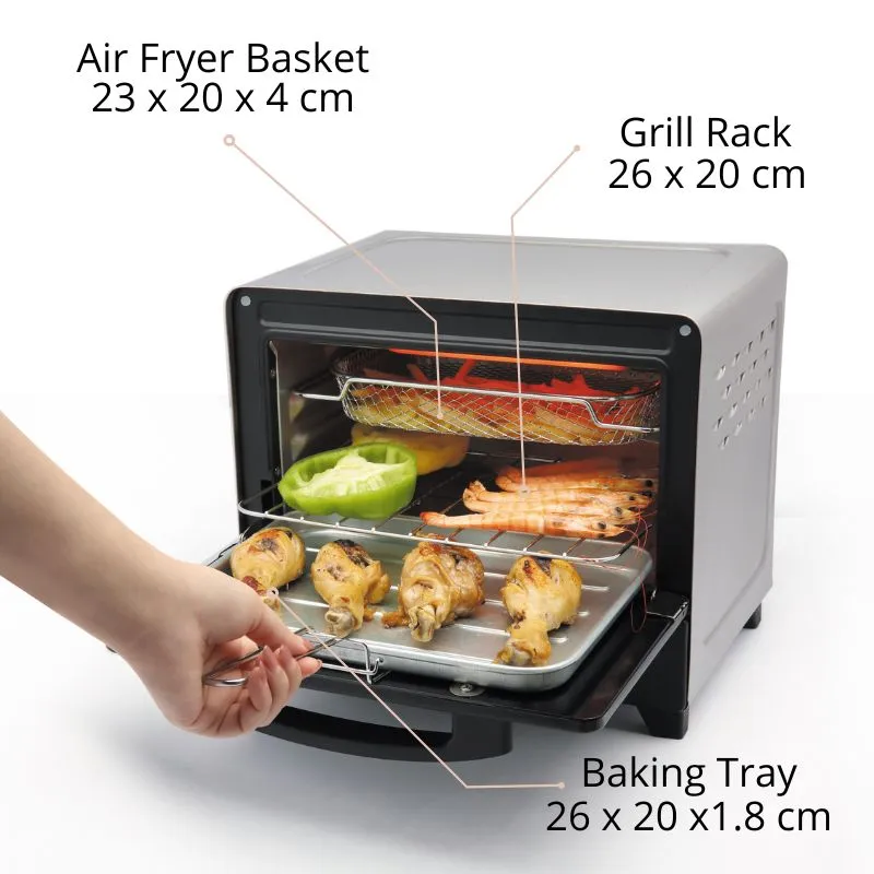 Toyomi 12L Rapid Air Fryer Oven AFO 1201