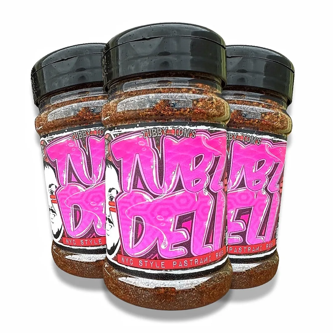 Tubz Deli - New York Style Beef Rub & Deli Seasoning