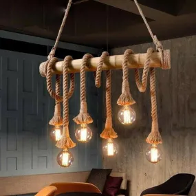 Vintage Rope Pendant Lights