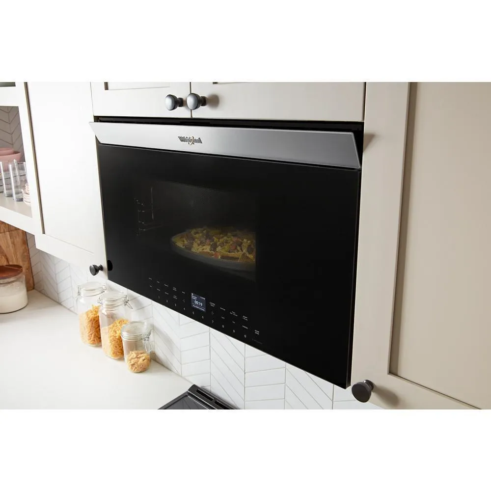 Whirlpool WMMF7330RW Air Fry Over- the-Range Oven with Flush Built-in Design